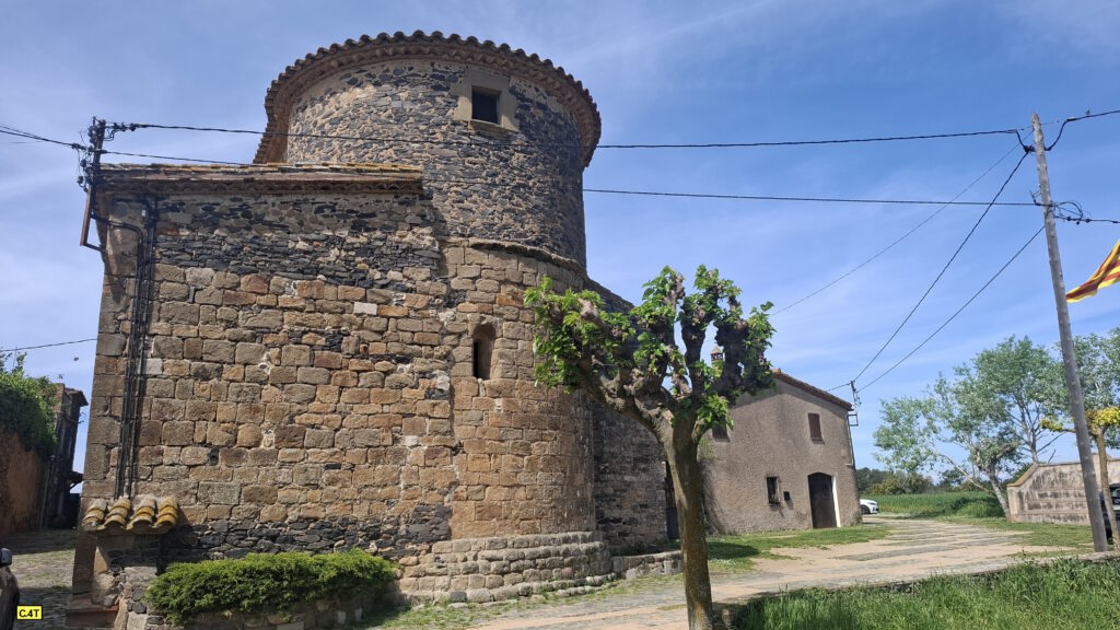 Part del darrera de l'Església