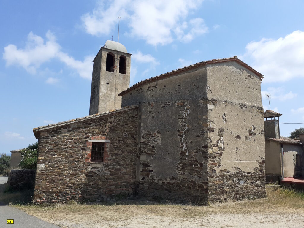 Església Sant Pellaia - Vista darrera